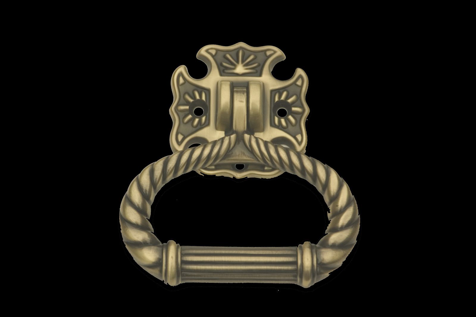 Lincoln Ring Antique Metal 1 Pair Set